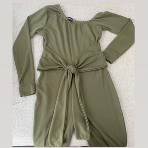 Pretty Little Thing Off Shoulder Jumpsuit